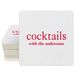 Big Word Cocktails Square Coasters Image 3 of 4